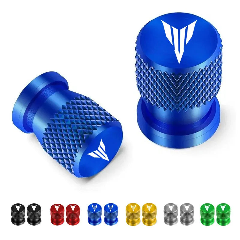 2 Pcs Motorcycle Accessories For YAMAHA MT09 MT07 MT10 MT03 TRACER 900 700 XSR700 XSR900 Tire Valve Air Port Stem Cover Caps