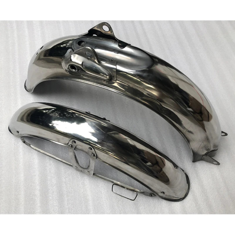 Motorcycle Mudguard Set for Honda Jialing Lifan Dayun Qjmotor JH70 CD70 C70 ST70 JL70 DY70 Metal Steel Mud Guard Wheel Fender