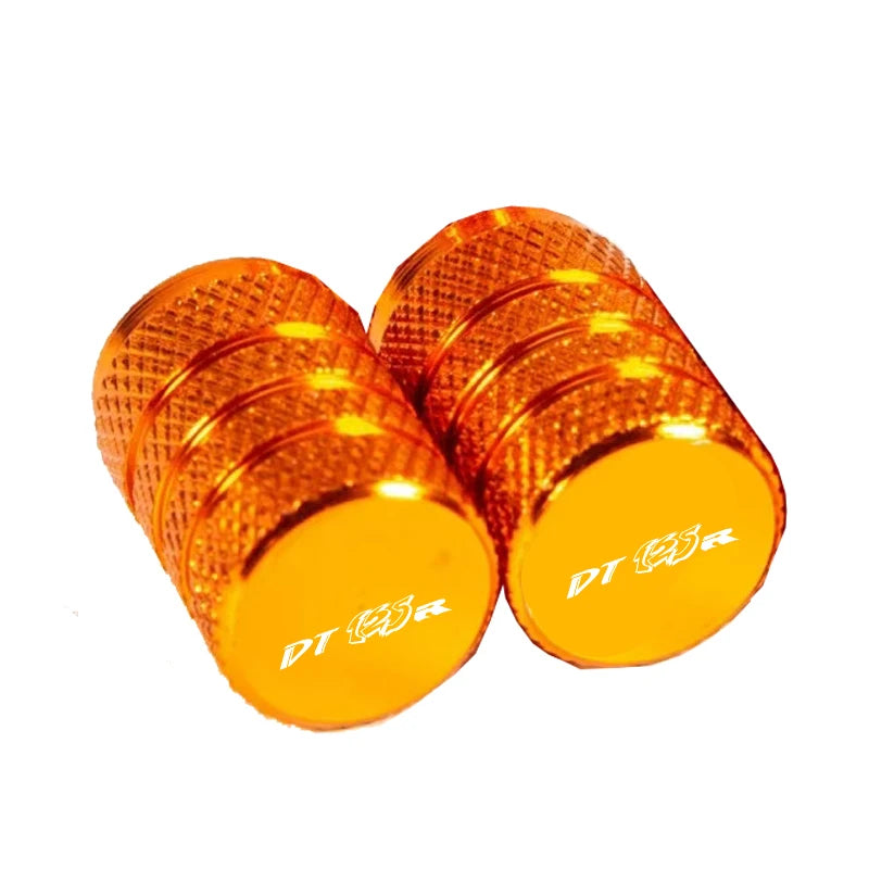 For YAMAHA DT125R DT125RR DT125 R DT 125 1998 2000 2001 2002 2003 2004 Motorcycle CNC Vehicle Wheel Tire Valve Stem Caps Cover