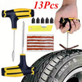 Emergency Heavy Duty Car Tire Repair Kit Multiple Sizes Tubeless Puncture Plug Garage Tools for Auto Bike Motorcycle
