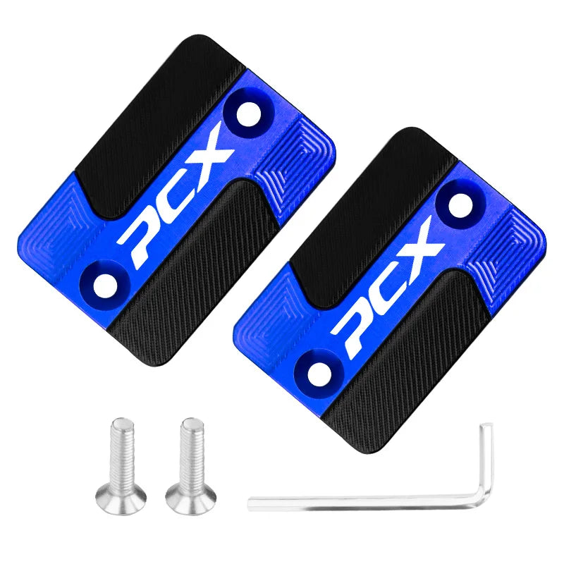 Motorcycle Accessories Brake Fluid Tank Oil Cup For Honda PCX125 PCX150 PCX160 PCX 125 PCX 160 PCX 150 PCX Tire Valve Caps Cover