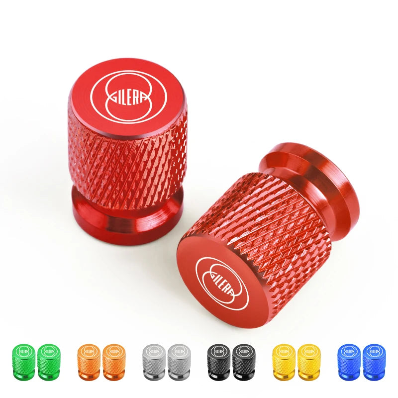 2PCS For GILERA GP800 GP 800 2007 2008 2009 Motorcycle Wheel Tire Valve Cover Cap Plug CNC Accessories