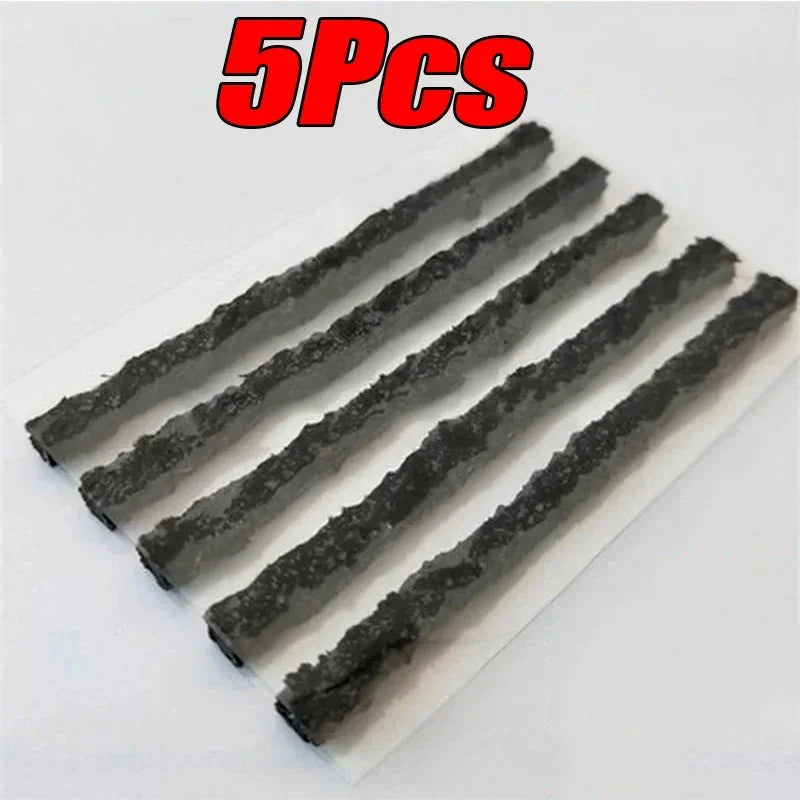 Roadside Emergency Tubeless Tire Puncture Repair Kit Rubber Plugs Insertion Tools for Auto Motorcycle Truck SUV ATV