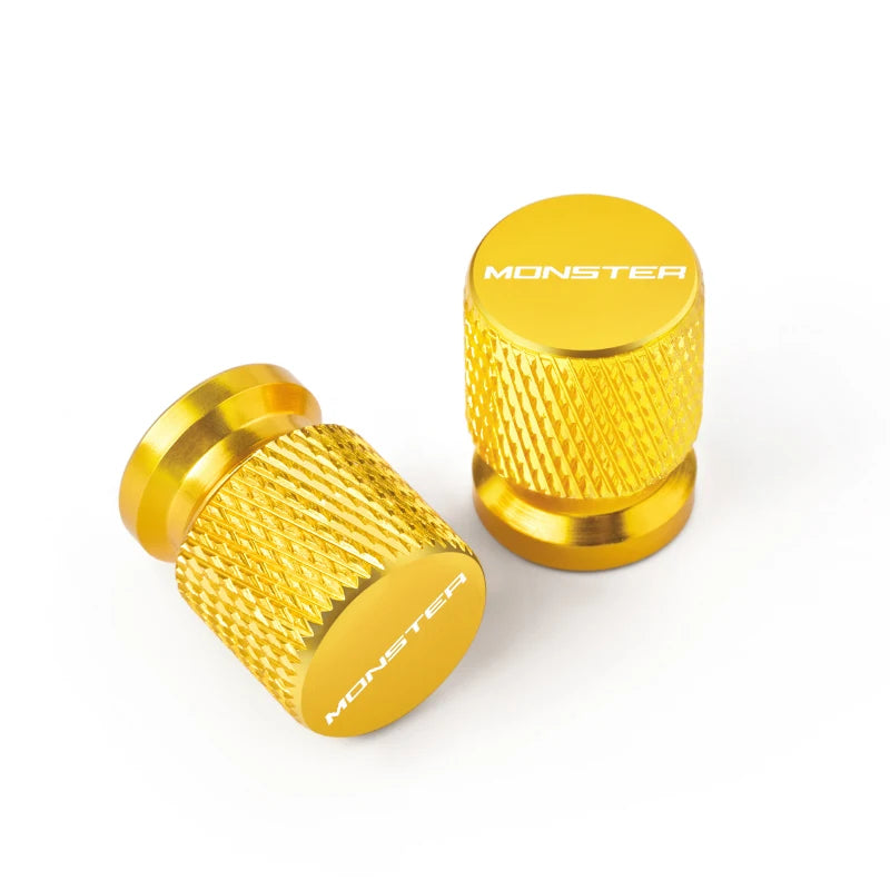 2PCS For Ducati Monster 696 795 796 797 821 937 S2R 800 Motorcycle Wheel Tire Valve Cover Cap Plug CNC Accessories