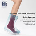 ROCKBROS Cycling Socks Breathable Professional Sport Socks Comfortable High-elastic Outdoor Bicycle Socks shock-absorbing 2Pairs