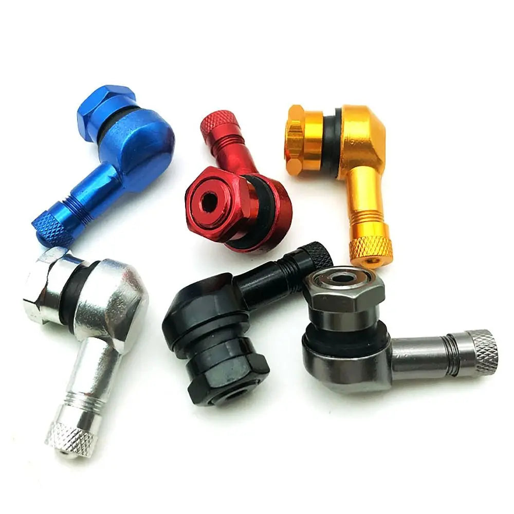 90° Valve Motorcycle Rim Leakproof Motorcycle Modification Motorcycle Valve Stems Aluminum Alloy Tire Accessory