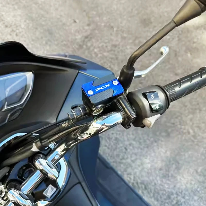 Motorcycle Accessories Brake Fluid Tank Oil Cup For Honda PCX125 PCX150 PCX160 PCX 125 PCX 160 PCX 150 PCX Tire Valve Caps Cover