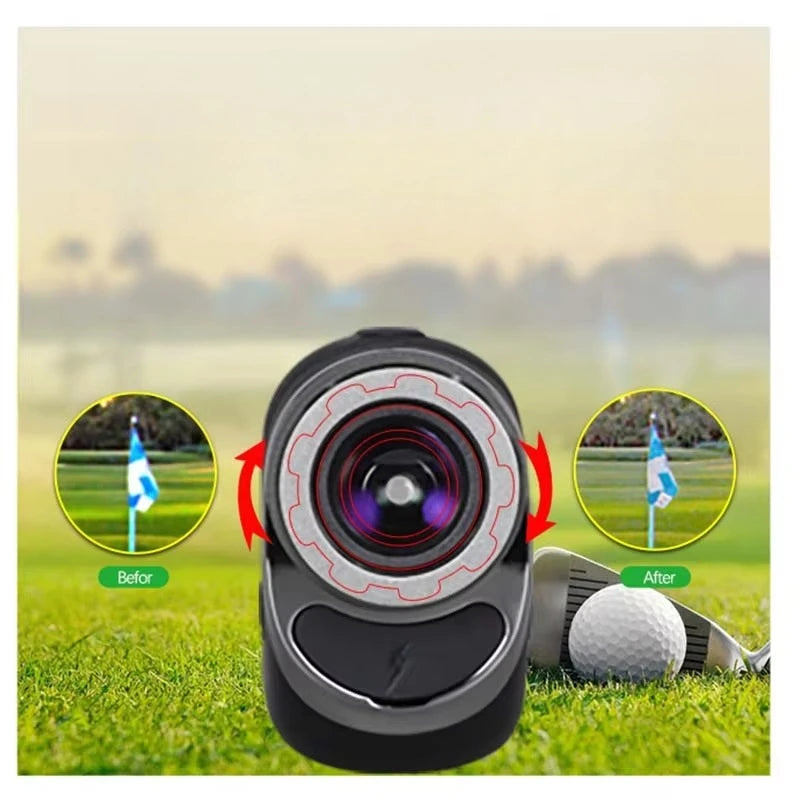 New Design Golf Rangefinder Rainproof Metal Housing Long Range  Rangefinder