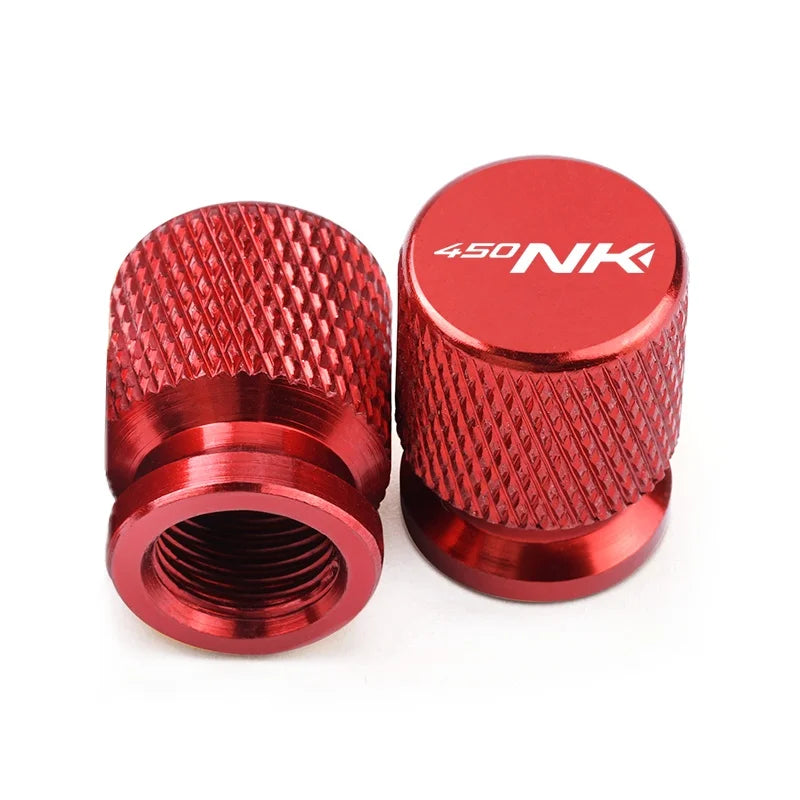 For CFMOTO 450NK 450SR 450SS 450 SR-S NK NK450 Logo Valve Air Port Stem Cover Cap Plug CNC Aluminum Alloy Motorcycle Tire Wheel