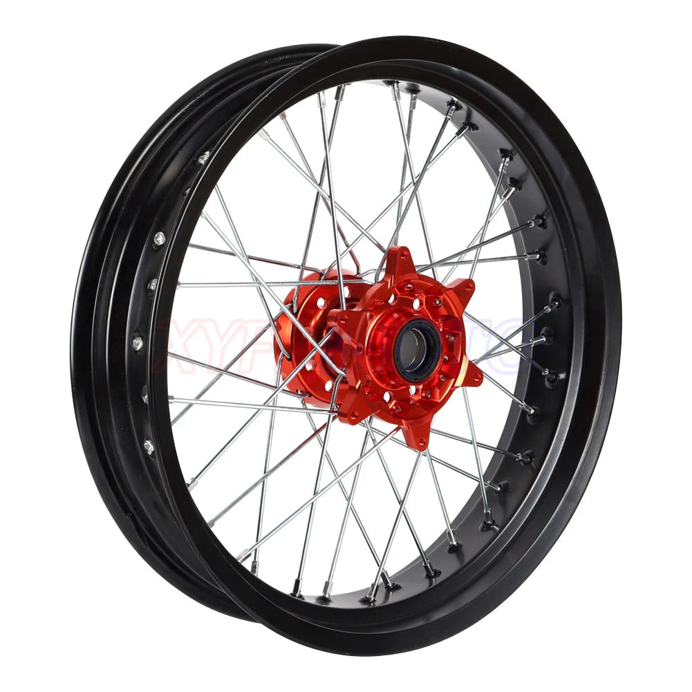 3.50x17" inch 4.25x17" Spoked Motorcycle Wheels Rims Set For KTM EXC EXC-E SX SX-F XCW 150 200 250 300 350 450 2003-2018