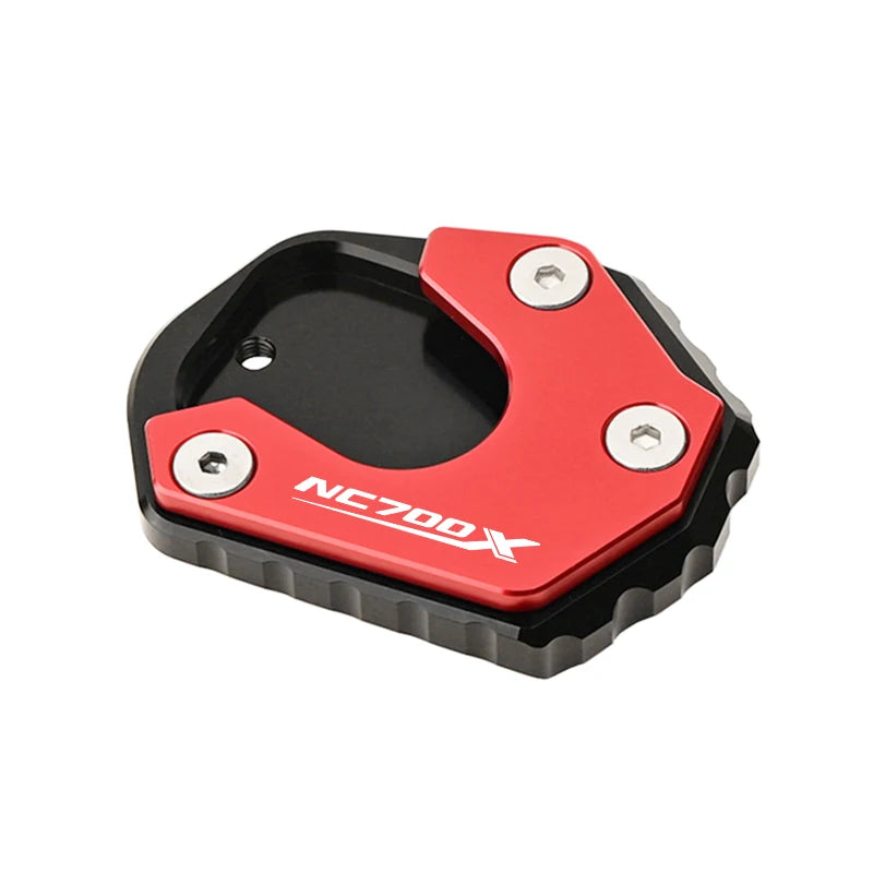 Kickstand Side Stand Foot Extension Pad & Tire Valve Cap New Fit For HONDA NC700X NC700 X  NC 700 X Motorcycle CNC Accessories