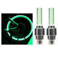 2PCS Bicycle Lights Motion Sensor LED Lights Road MTB Bike Tire Valve Caps Wheel Spokes LED Light Bicycle Accessories Neon Flash