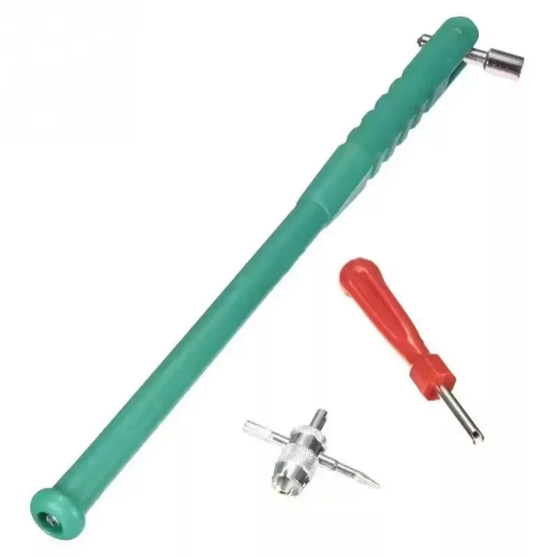 New Car Motorcycle Tire Valve Stem Puller Installer Metal Practical Repair Tool Set Flywheel Puller Flywheel Remover