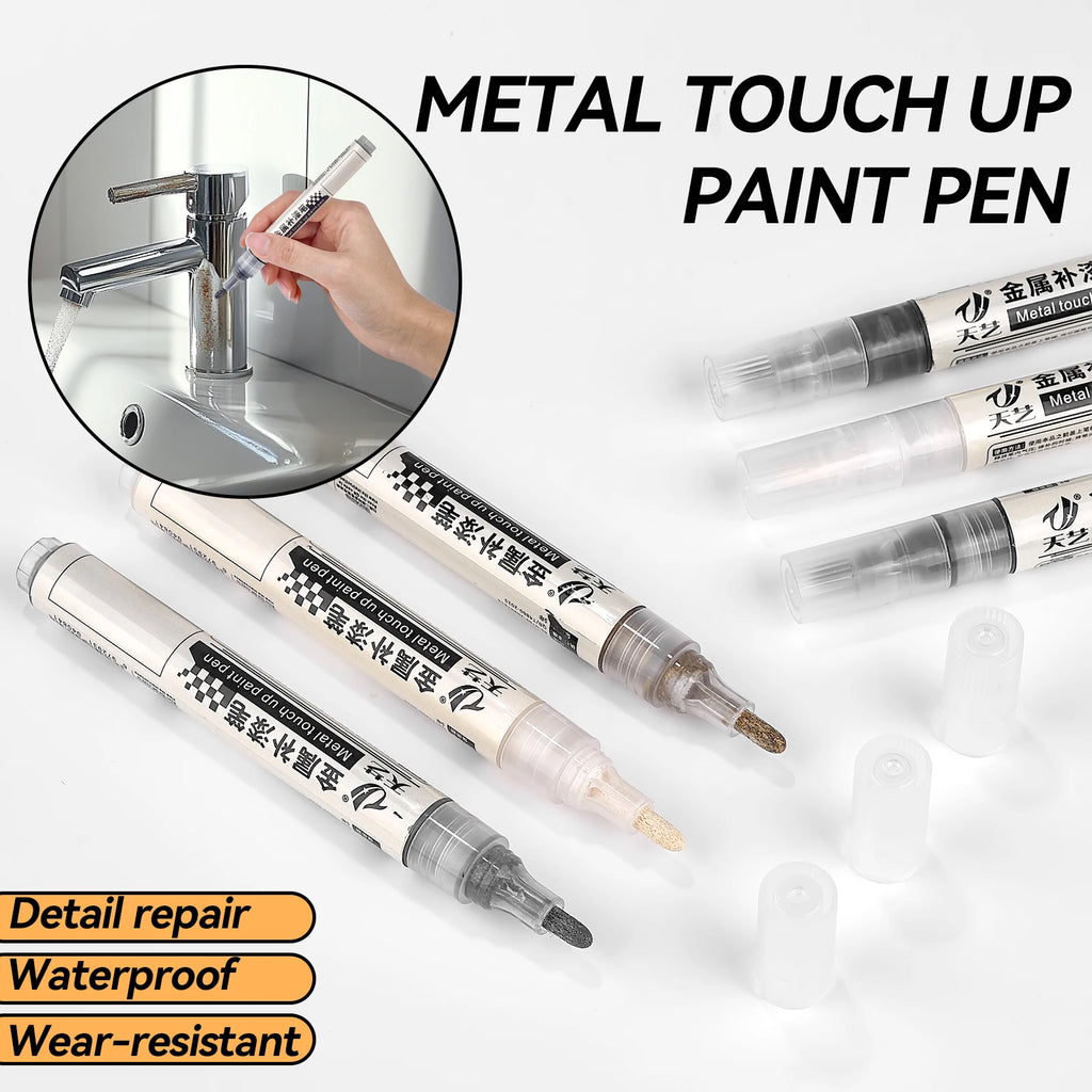 Car Touch Up Paint Pen Universal Motorcycle Bicycle Tire Graffiti Paint Marker Letter Repair Multipurpose Car Scratch Repir Tool