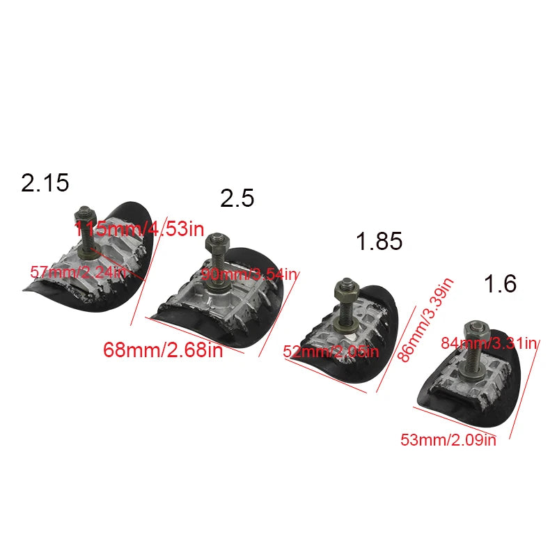Motorcycle Rim Lock Tire Tube Safe Bolt 1.6" 1.85" 2.15" 2.50" Motocross Dirt Pit Bike ATV Scooter CRF EXC KLX Tire Lock