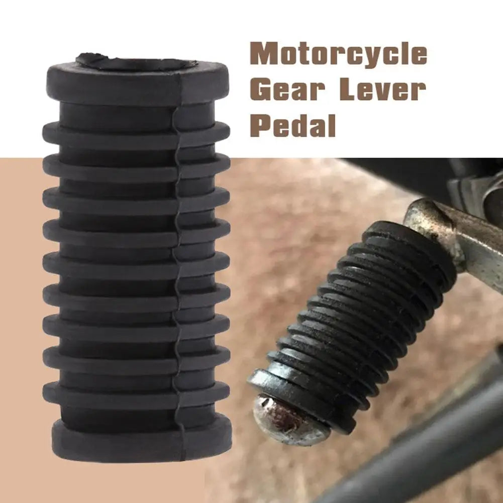 Universal Motorcycle Gear Shift Lever Cover Rubber Shifter Shoe Protector Anti-scuff Foot Pegs Pad Moto Pedal Accessories